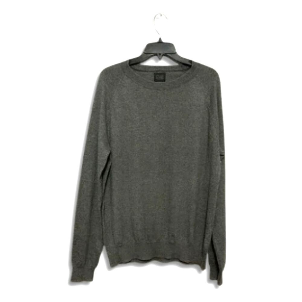 14th & Union Pullover Sweater Crew Neckline Long Sleeve Gray Men's Medium NWOT